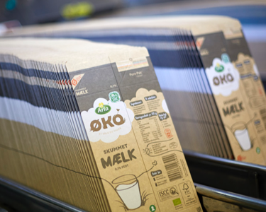 Sustainable packaging arla