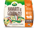570445 Arla Havarti Gouda 24ct Snacks 12x18oz