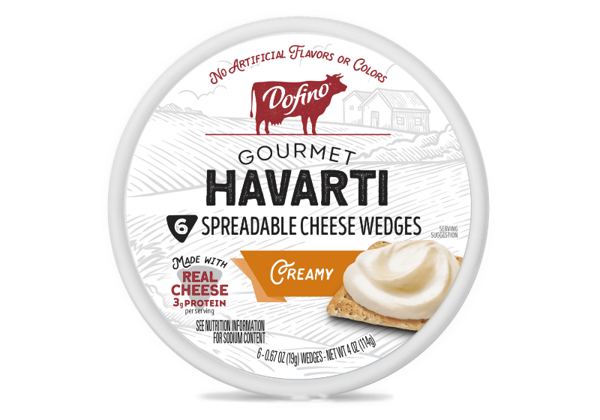 Dofino Gourmet Spreadable Cheese Wedges