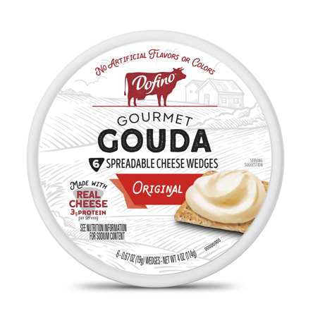 Gouda Gourmet Spreadable Cheese Wedges
