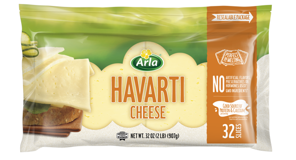 Arla Sliced Cheese Havarti 32 oz